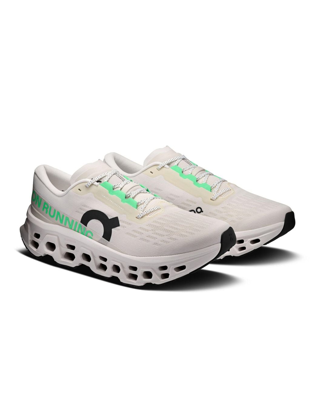 On Shoes White Lace-Up Sneakers for men