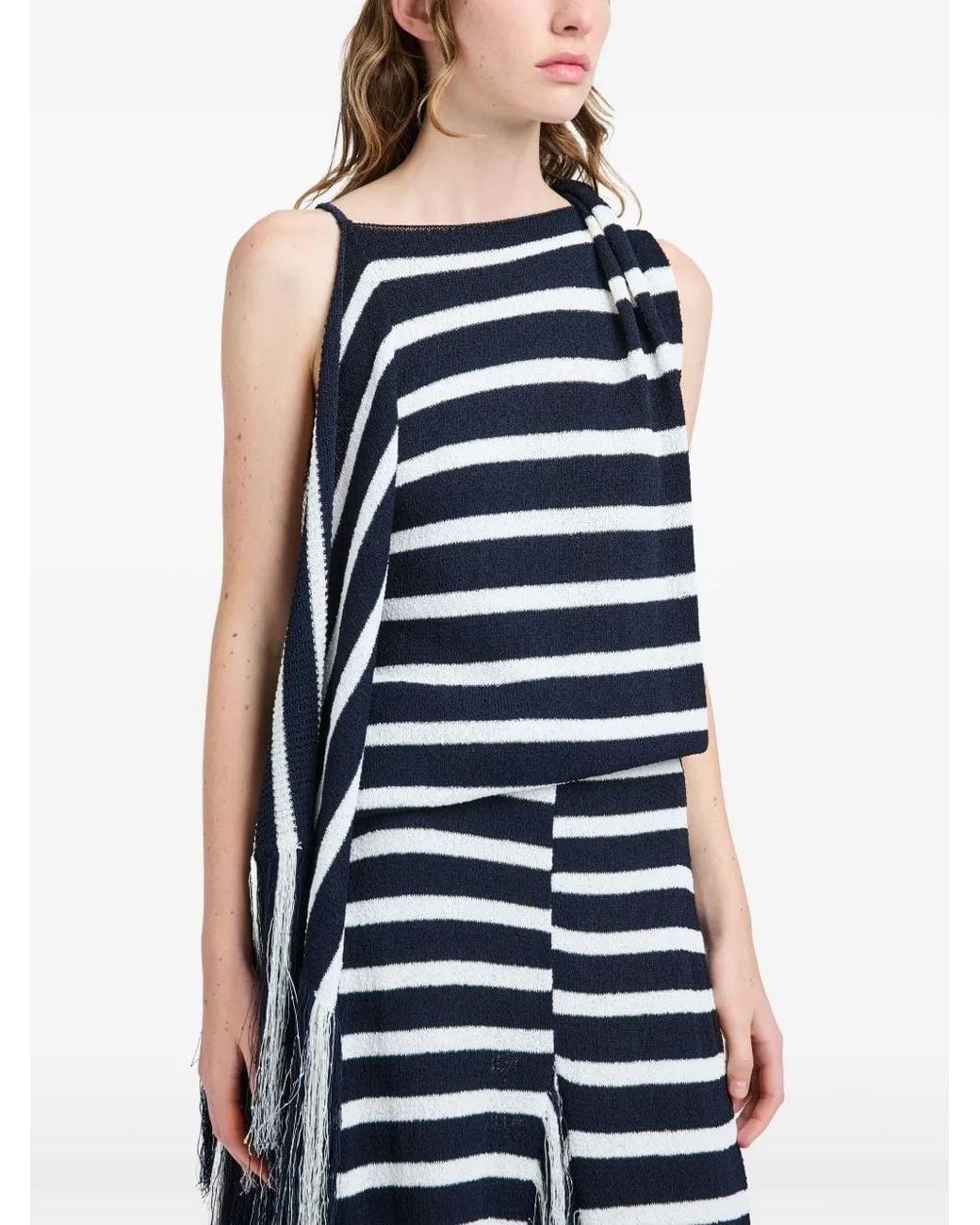 Proenza Schouler Blue Yves Top