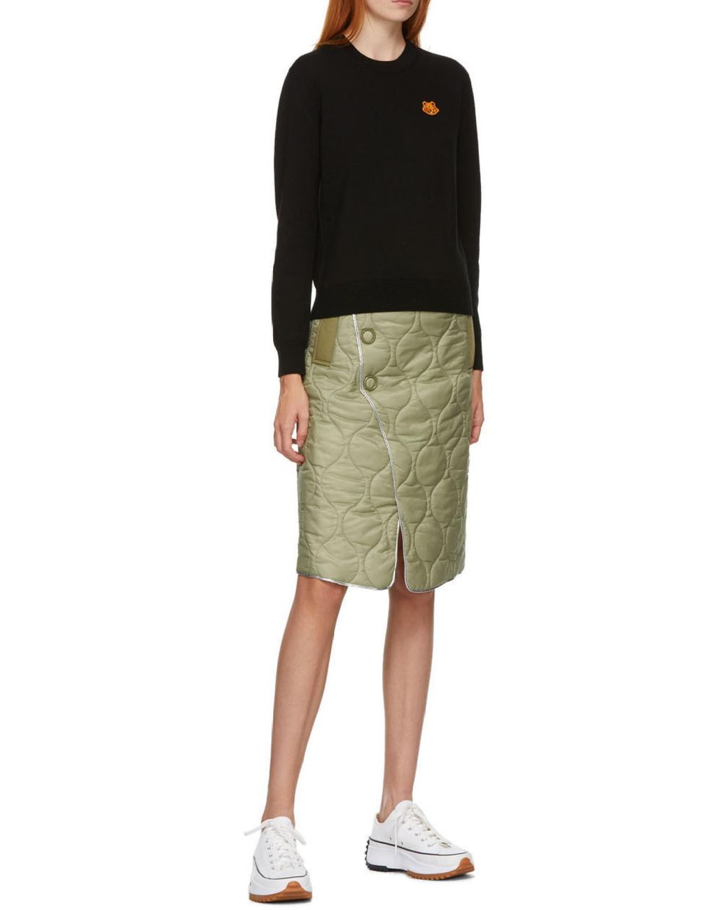 KENZO Black Tiger Crest Knit Jumper