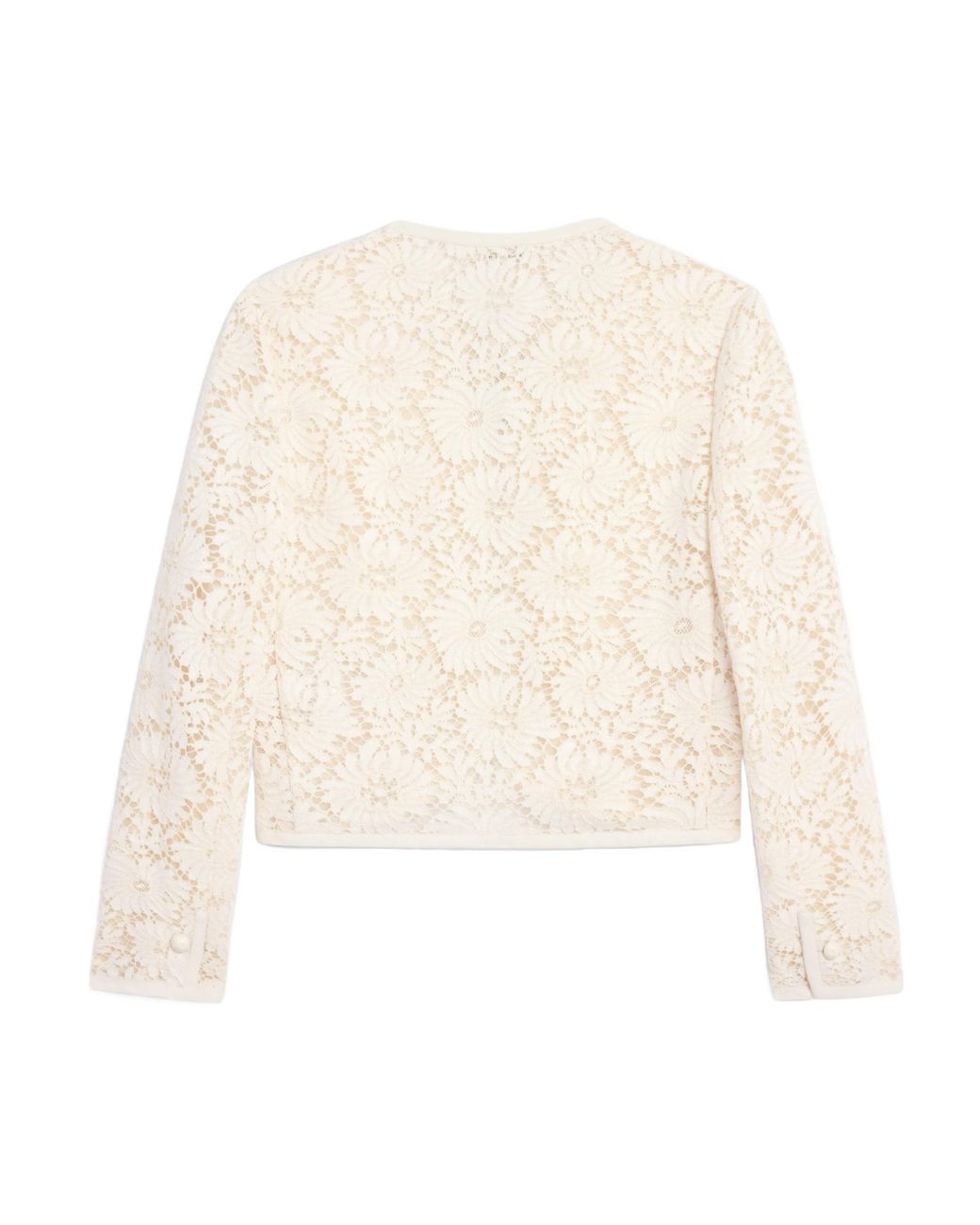 Céline White Verneuil Jacket