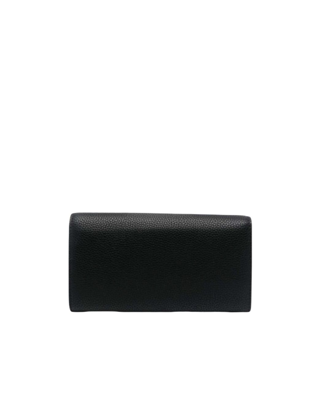Emporio Armani Black Long Wallet