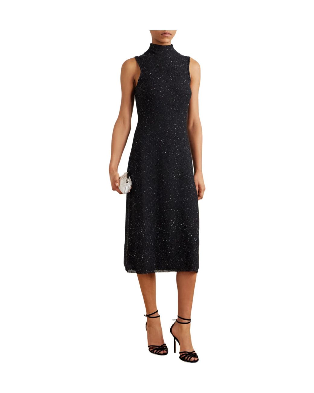 Altuzarra Black Slim Fit Midi Dress