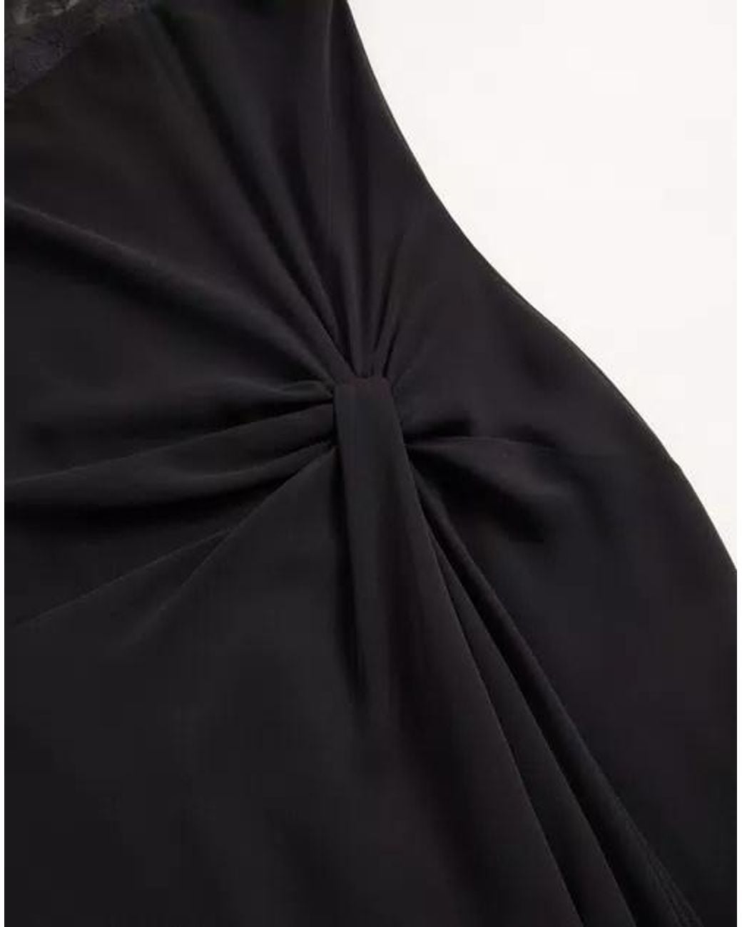 Valentino Black Georgette Dress