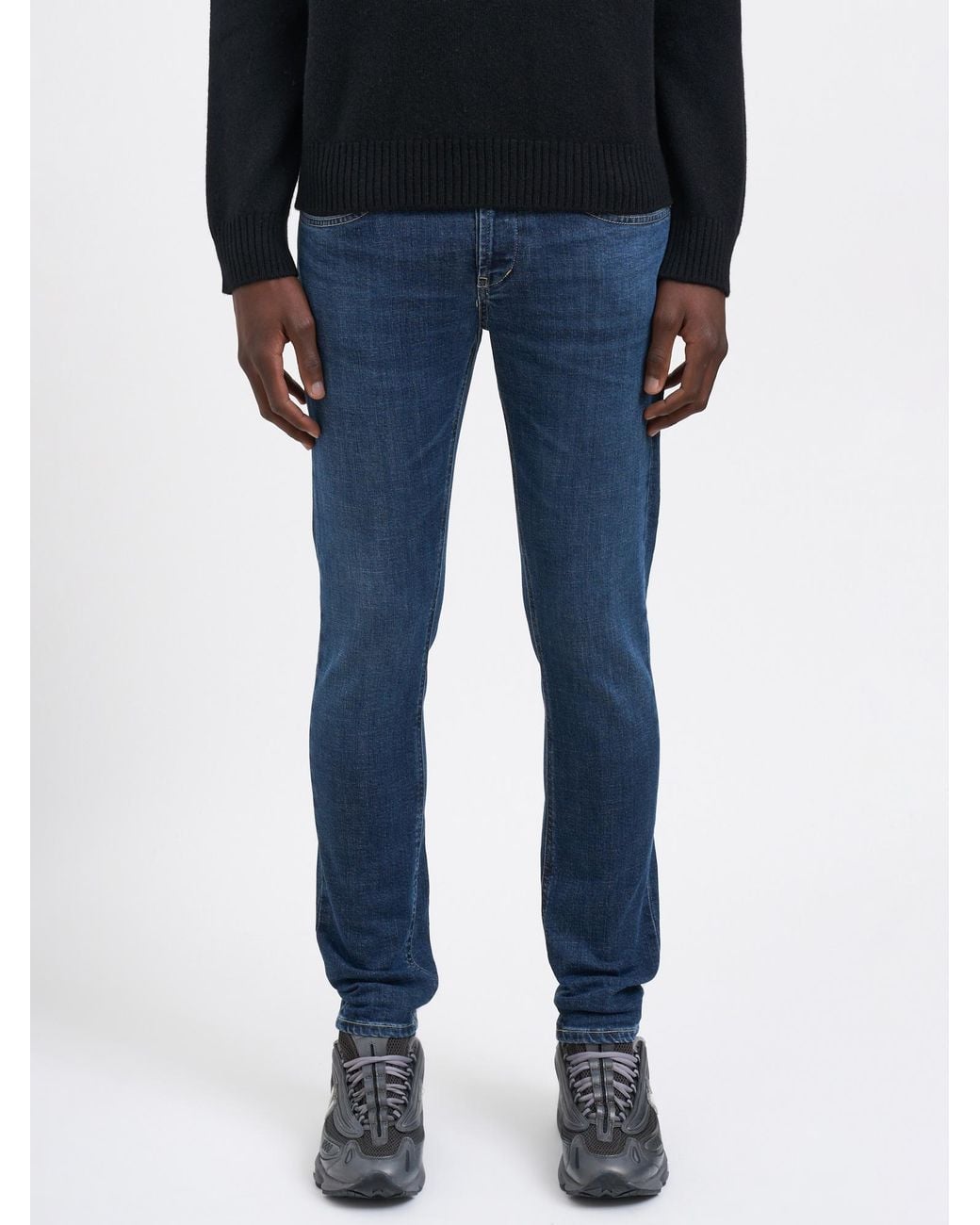 Dondup Blue Five-Pocket Jeans for men