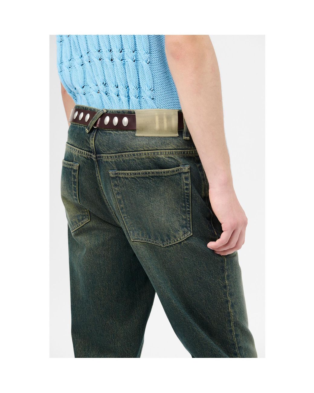 Our Legacy Green アワーレガシー 70Sカット ストレートフィットジーンズ for men