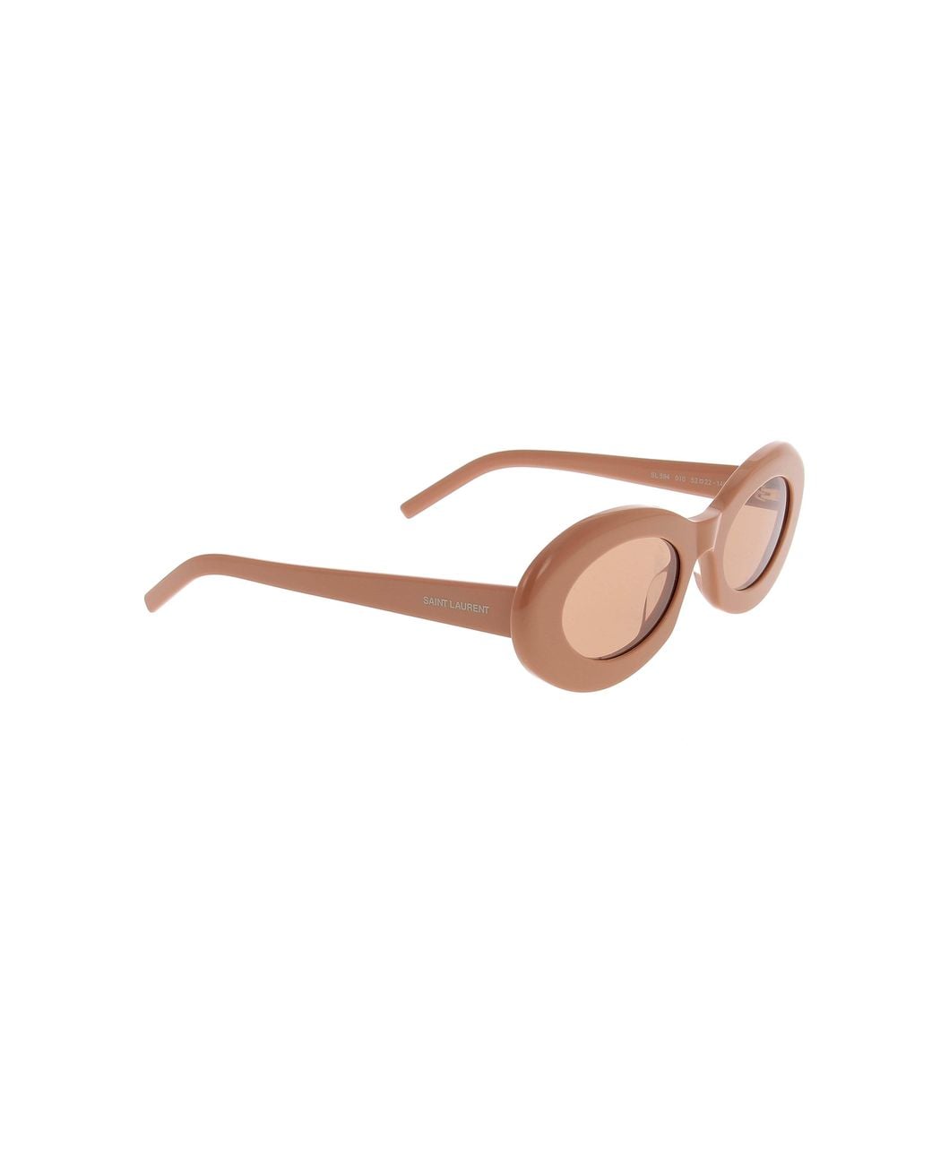 Saint Laurent Multicolor Eyewear Oval Frame Sunglasses