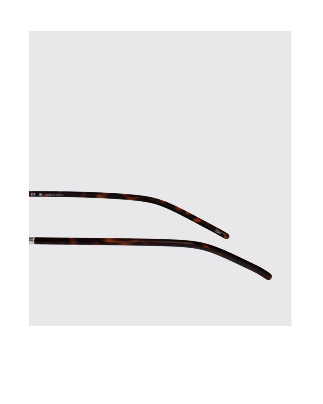 McQueen White Eyewear Oval Frame Sunglasses