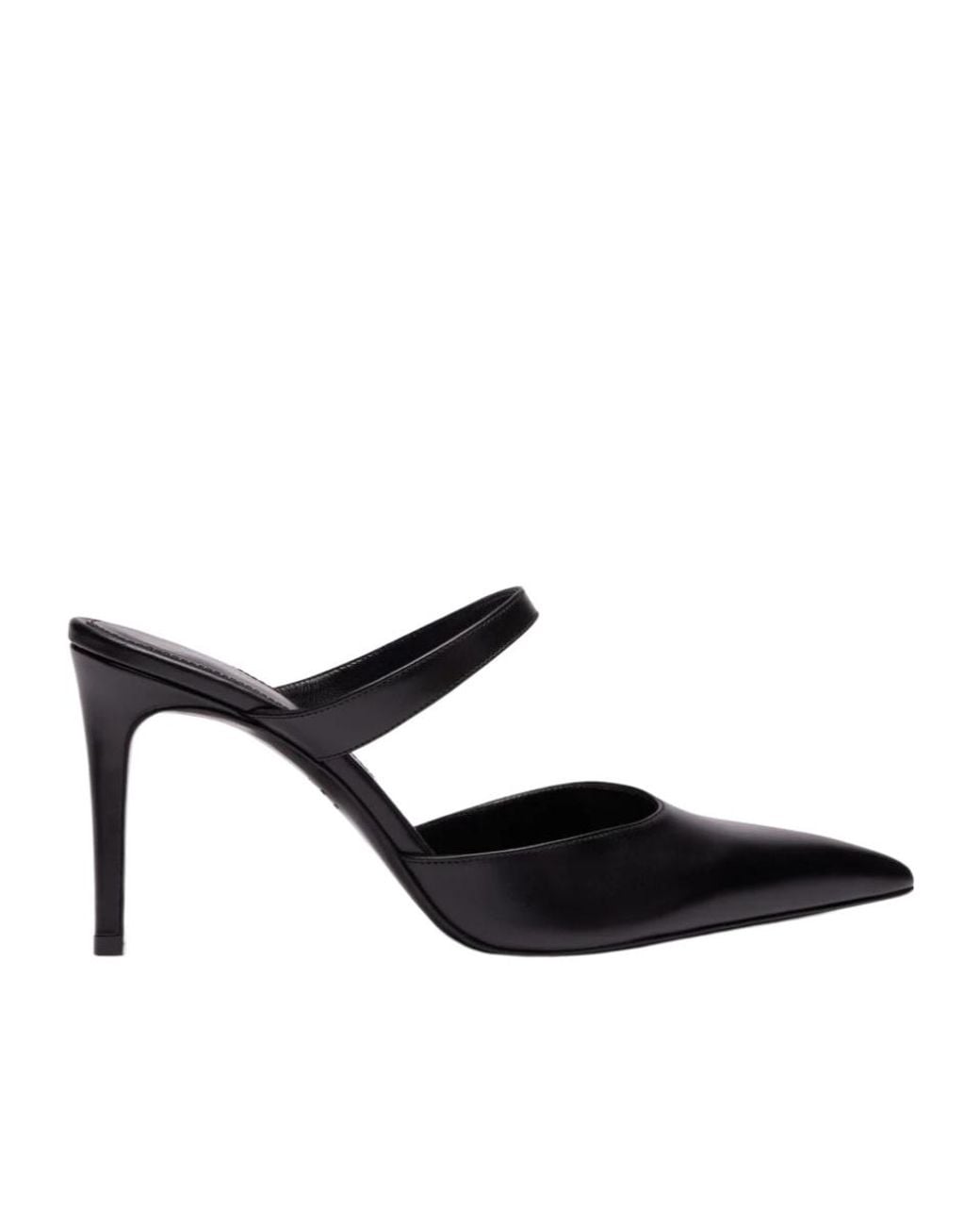 Stuart Weitzman Black Stuart Power Mule 85