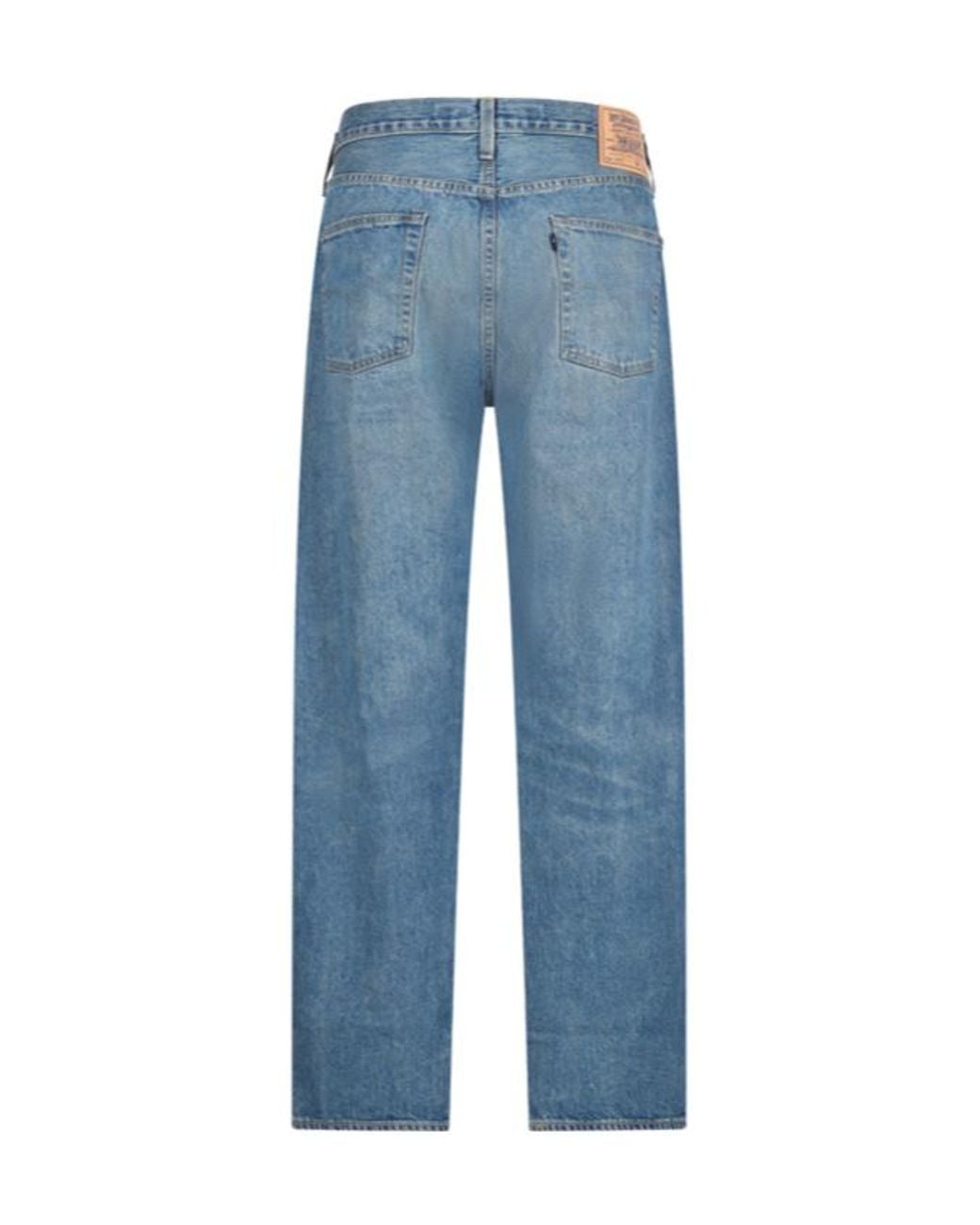 Levi's Blue Straight-Leg Jeans for men