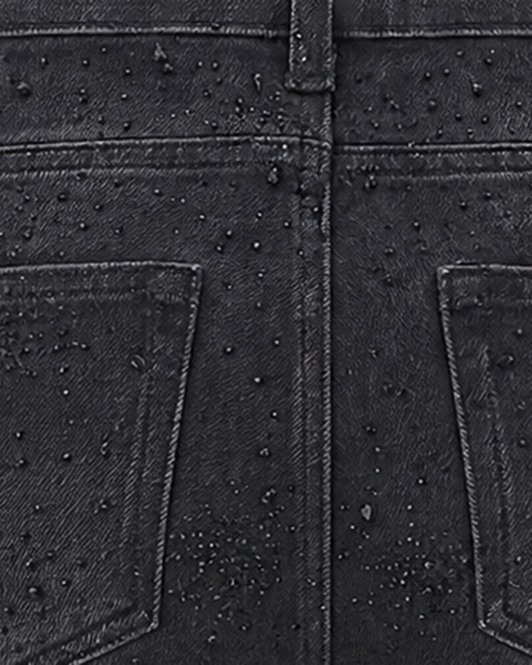 Liu Jo Black Embellished Flared Jeans