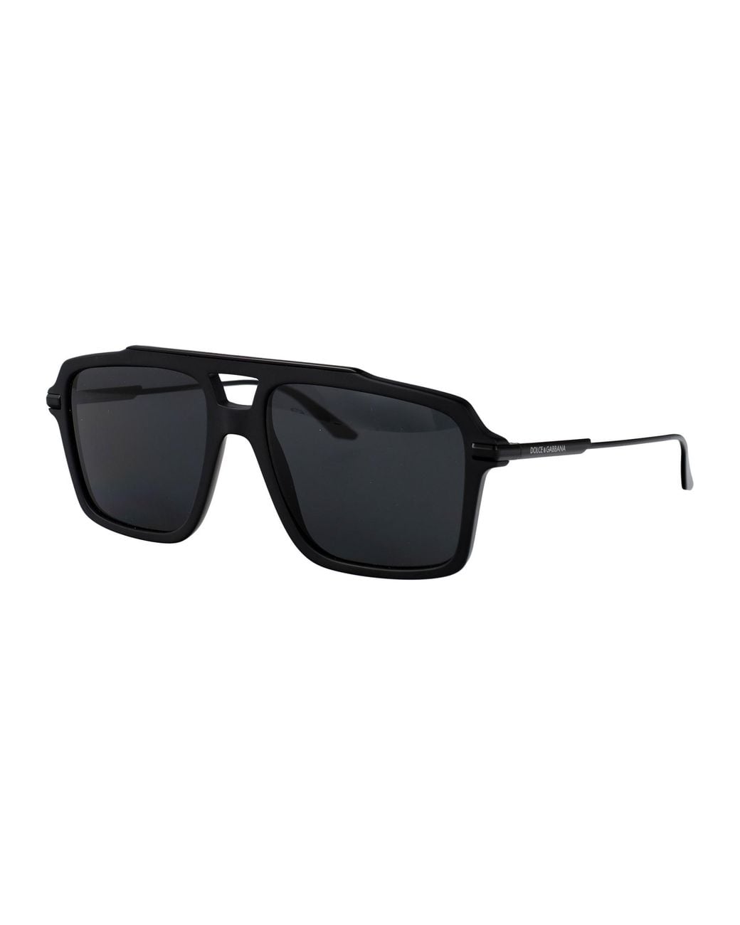 Dolce & Gabbana Black Eyewear Aviator Sunglasses for men