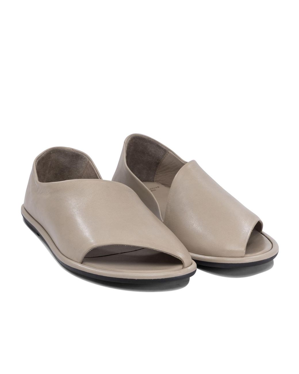 Officine Creative Gray Open-Toe Sandals