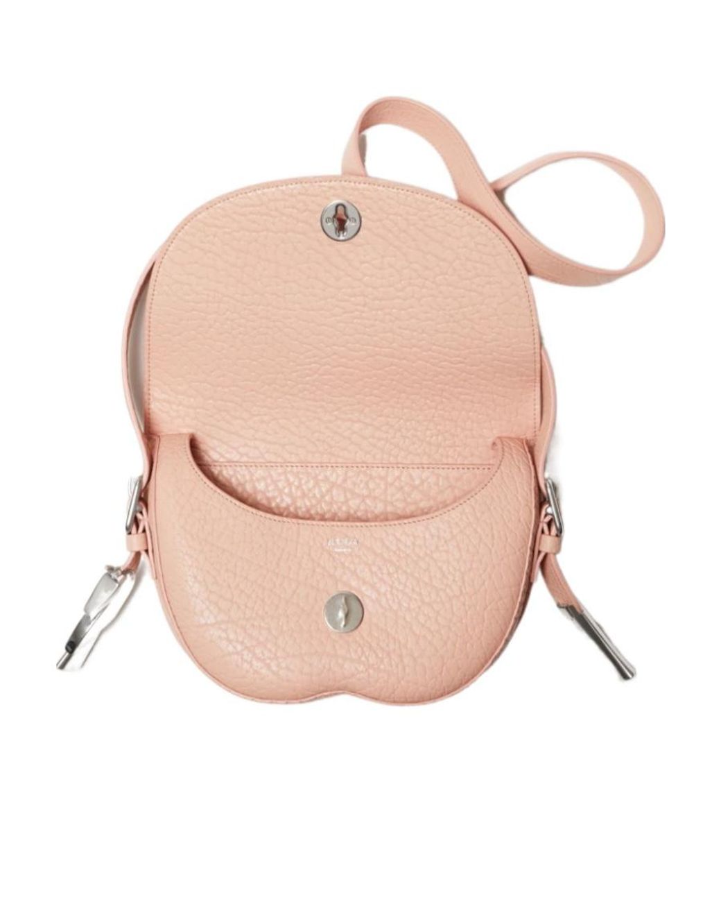 Burberry Pink Chess Leather Satchel