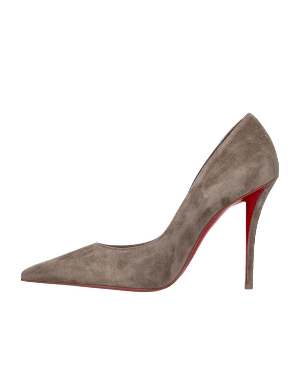 Christian Louboutin Multicolor Miss Z Suede Pointed-Toe Pumps