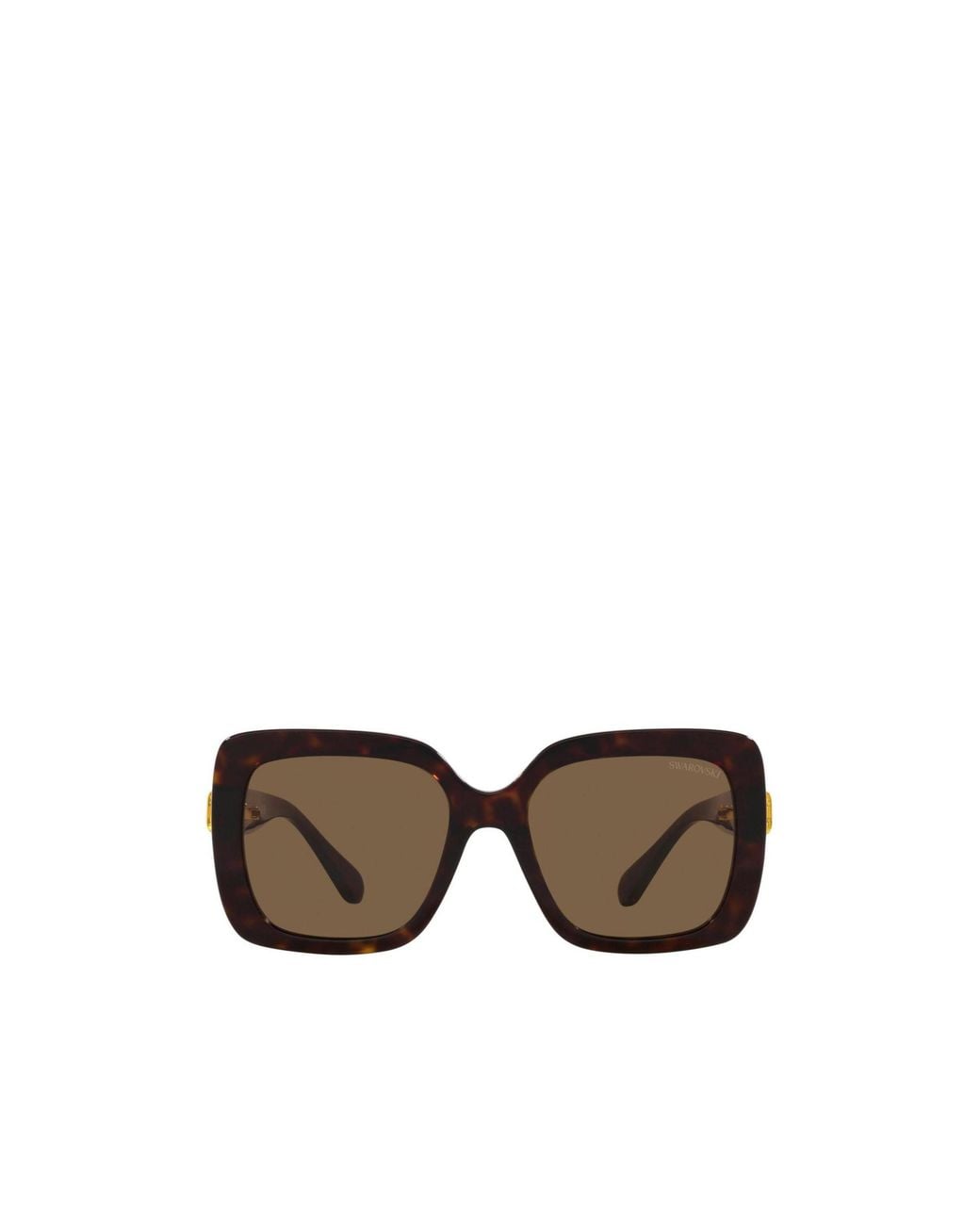 Swarovski Multicolor Square Frame Sunglasses