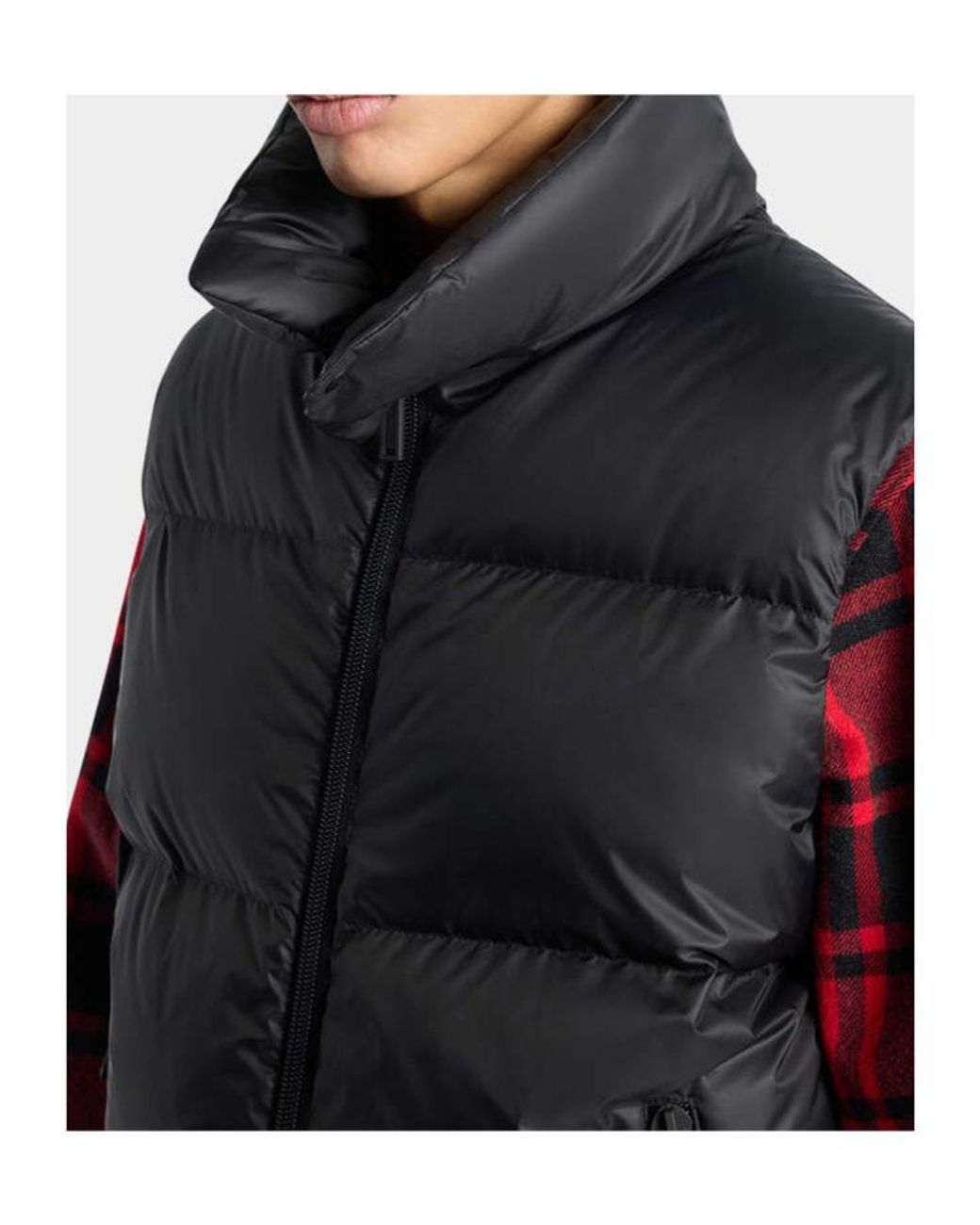 DSquared² Black D2 Upside Down Vest for men