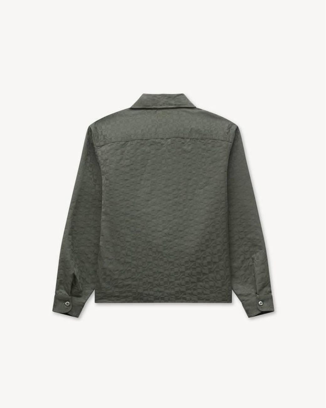 KENZO Green Gram Workwear Overshirt for men