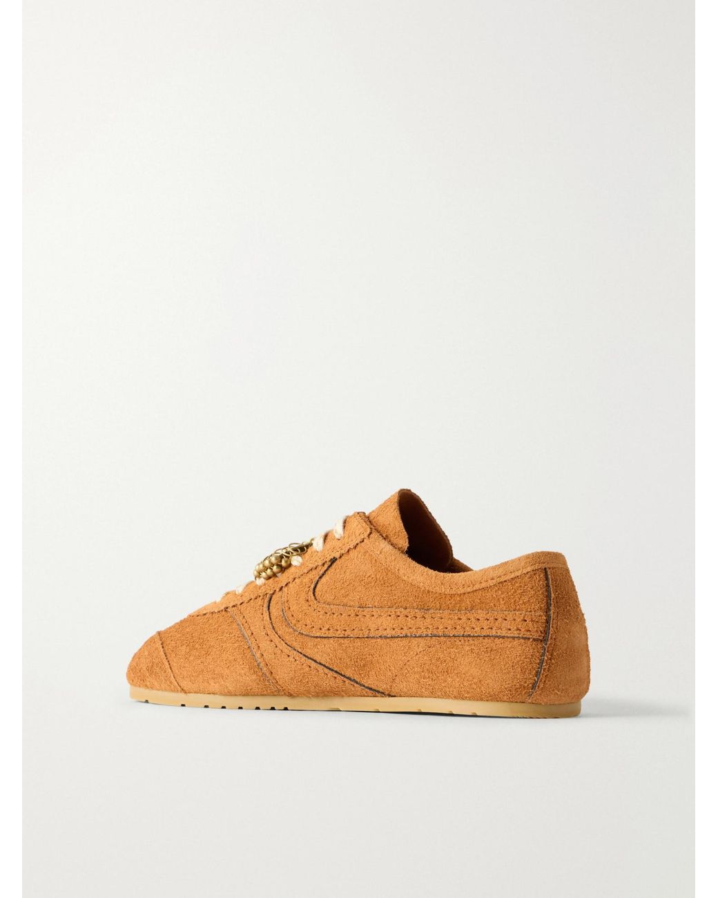 Dries Van Noten Brown Low-Top Casual Shoes