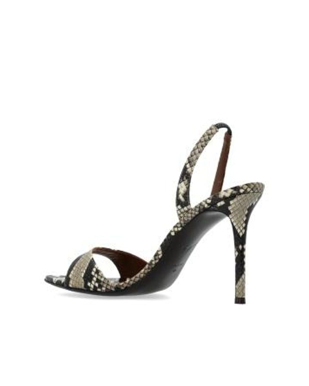 Giuseppe Zanotti Metallic High Heel Sandals