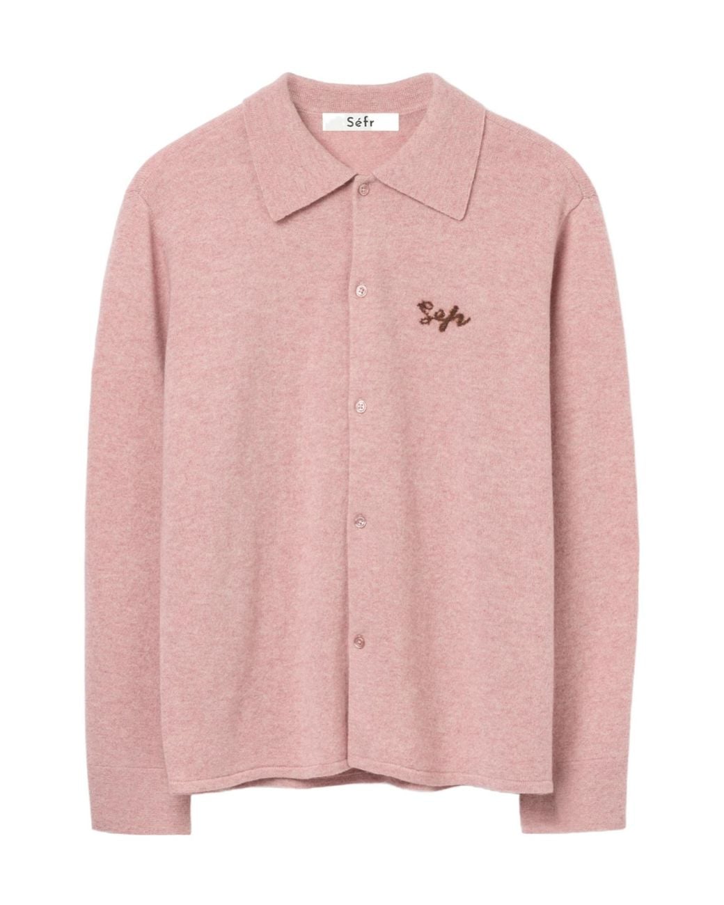 Séfr Pink Séfr Knitted Shirt for men