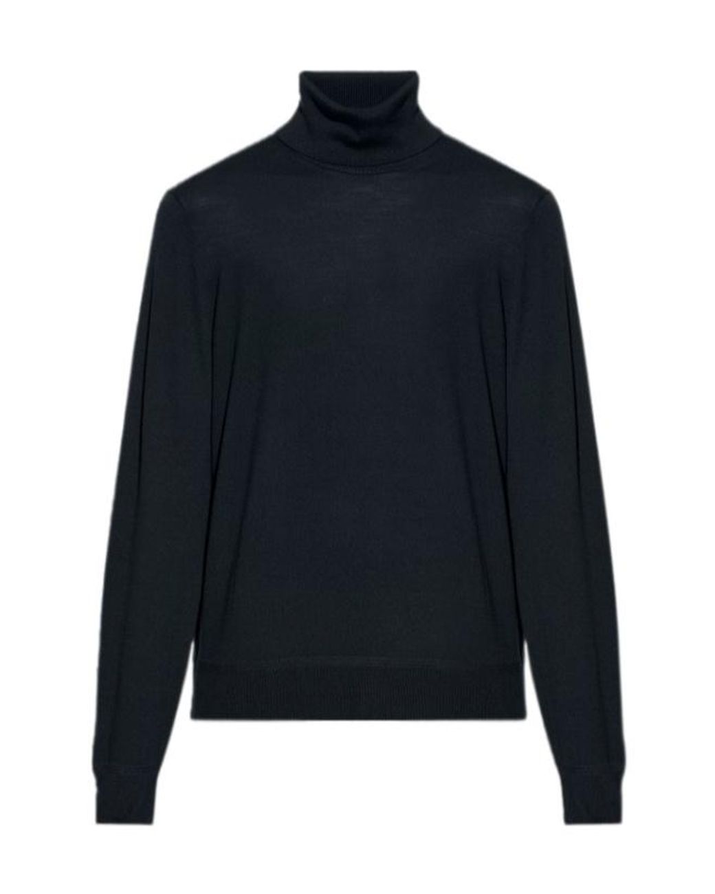Tom Ford Blue Turtleneck Knitted Jumper for men