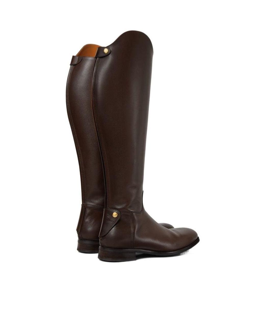 Loro Piana Brown Horseriding High Boot for men