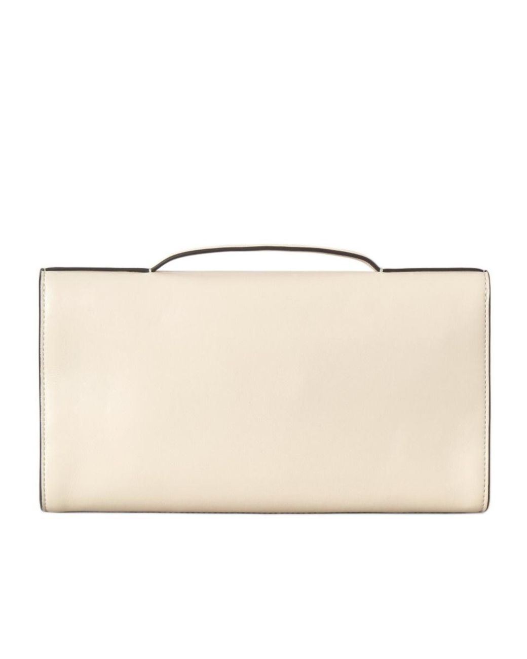Mulberry Natural Twist Block Foldover Top Clutch Bag