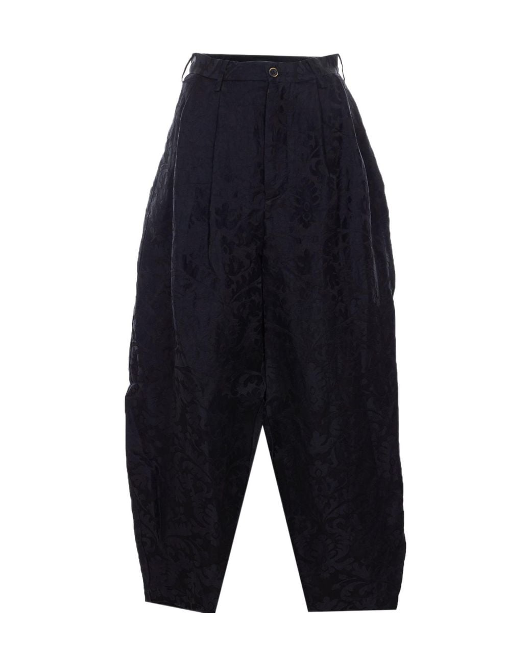 Uma Wang Blue Casual Pants With Belt Loops