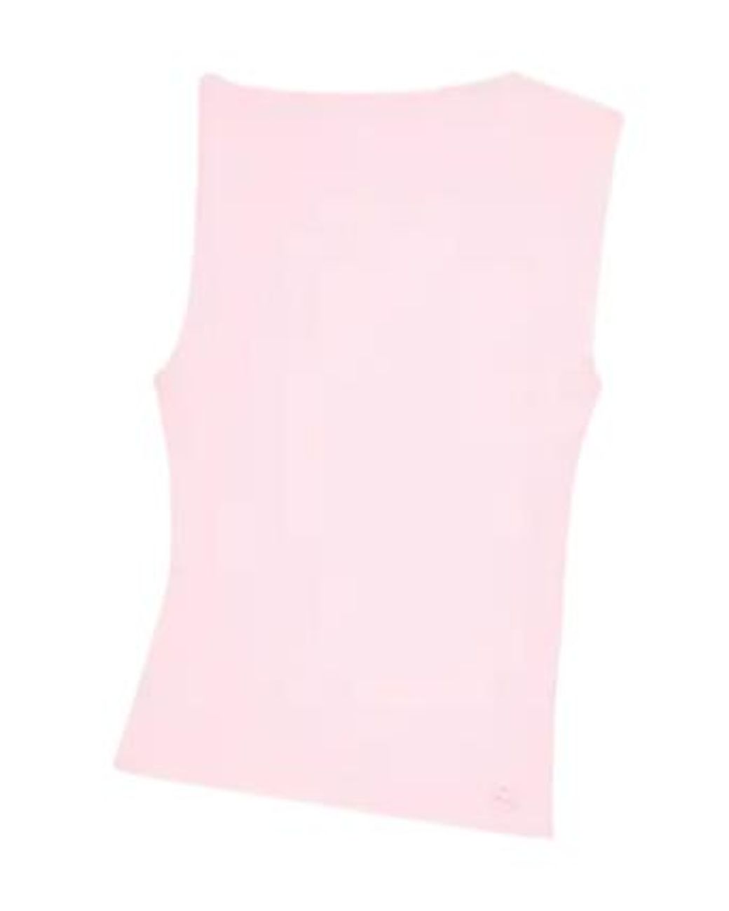 Courreges Pink Side-Slit Top