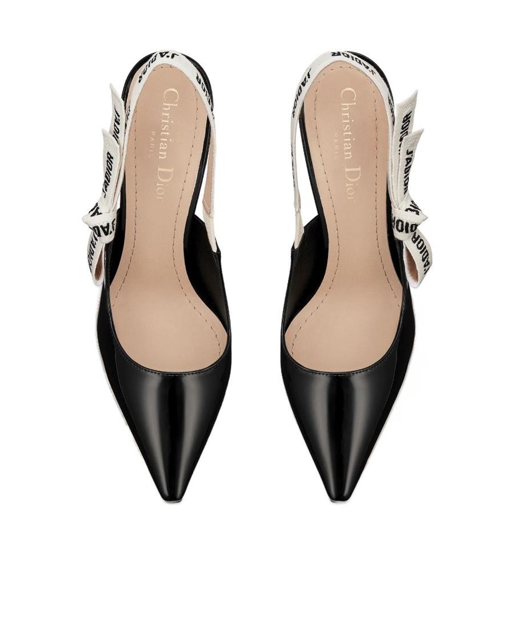 Dior Black J'A Slingback Pump