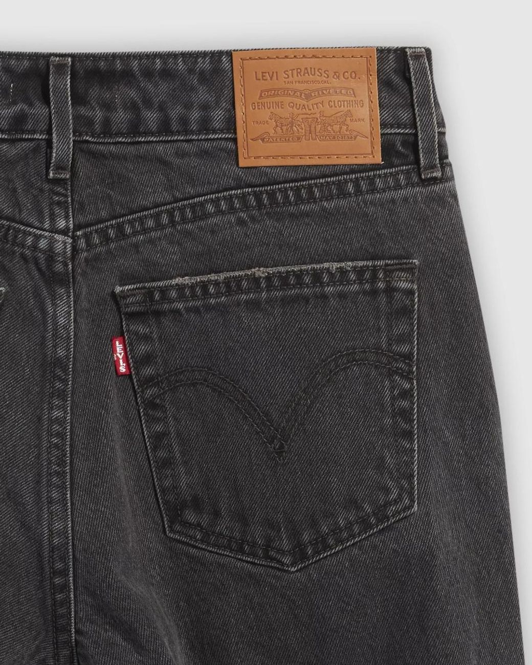 Levi's Black Low Loose Jeans