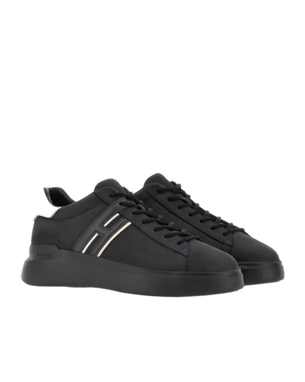 Hogan Black Chunky Sneakers, for men