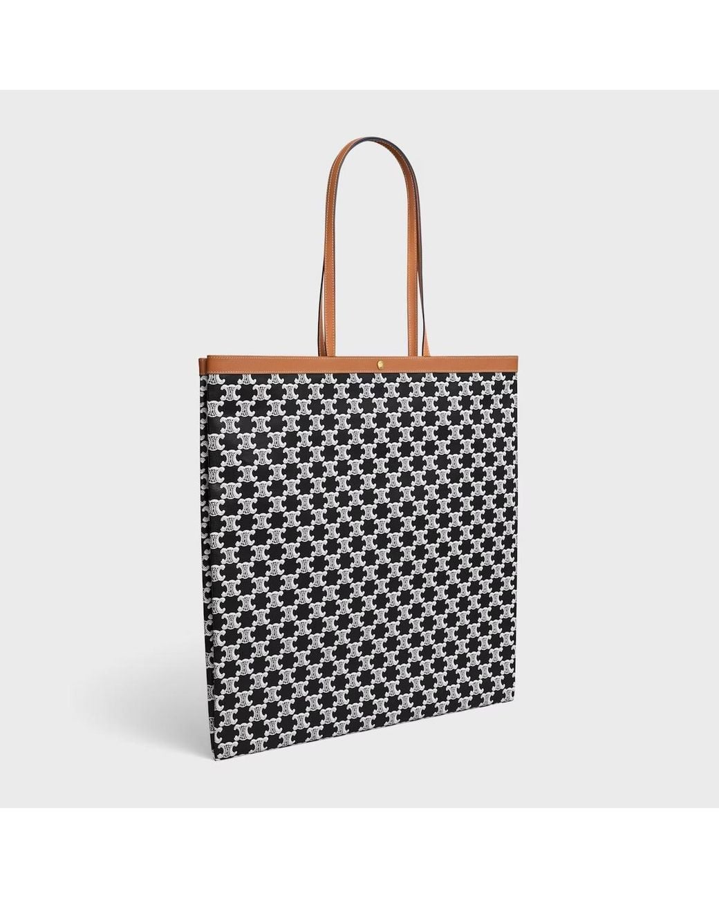 Céline Black Large Flat Shopper for men