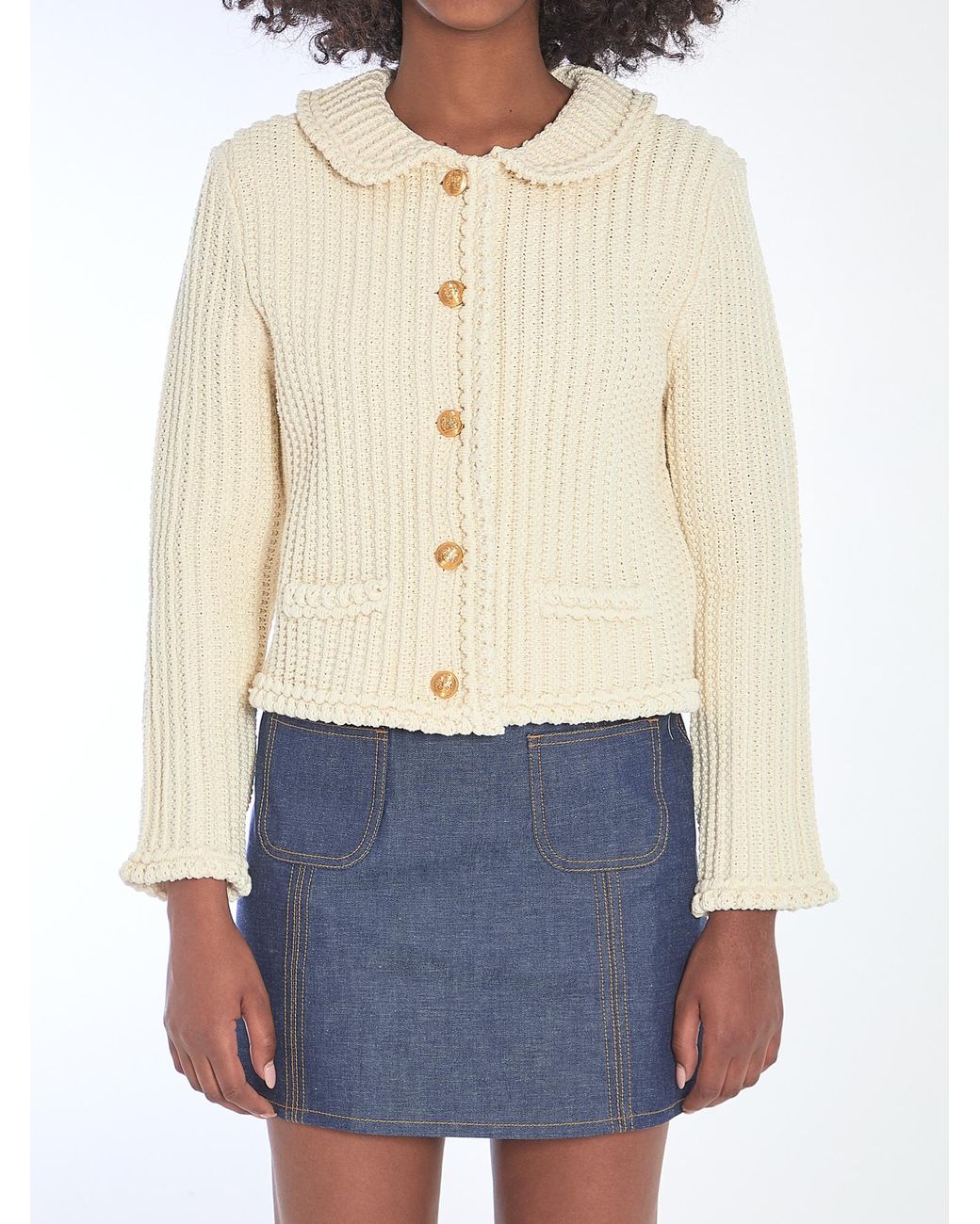 Céline Natural Cardigan Jacket