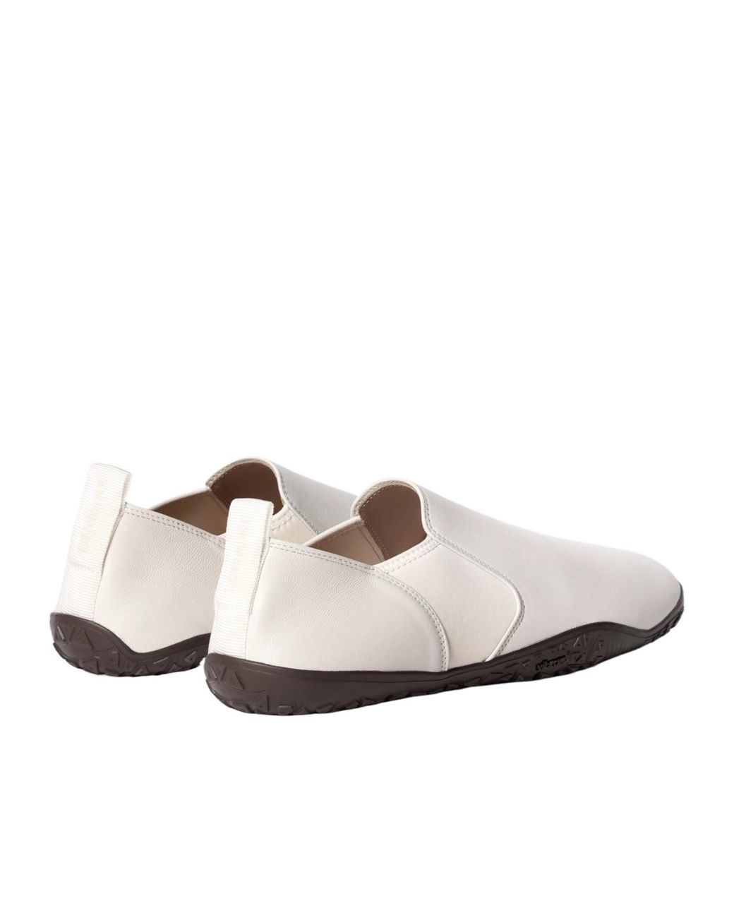 Lemaire White Vibram Glove Slip-On Sneakers