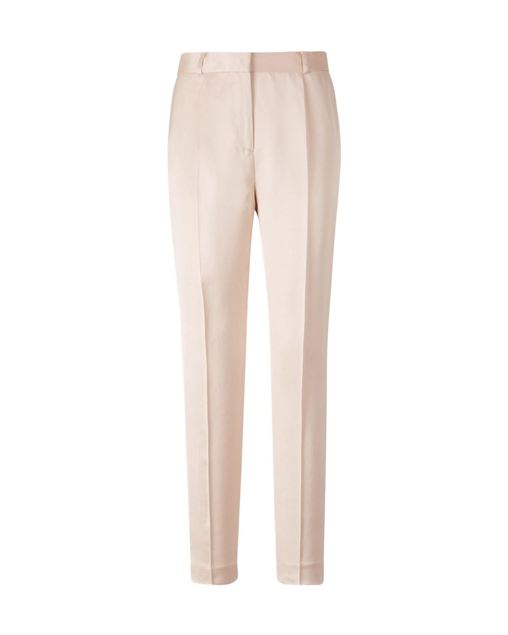 Totême Natural Flowing Satin Trousers