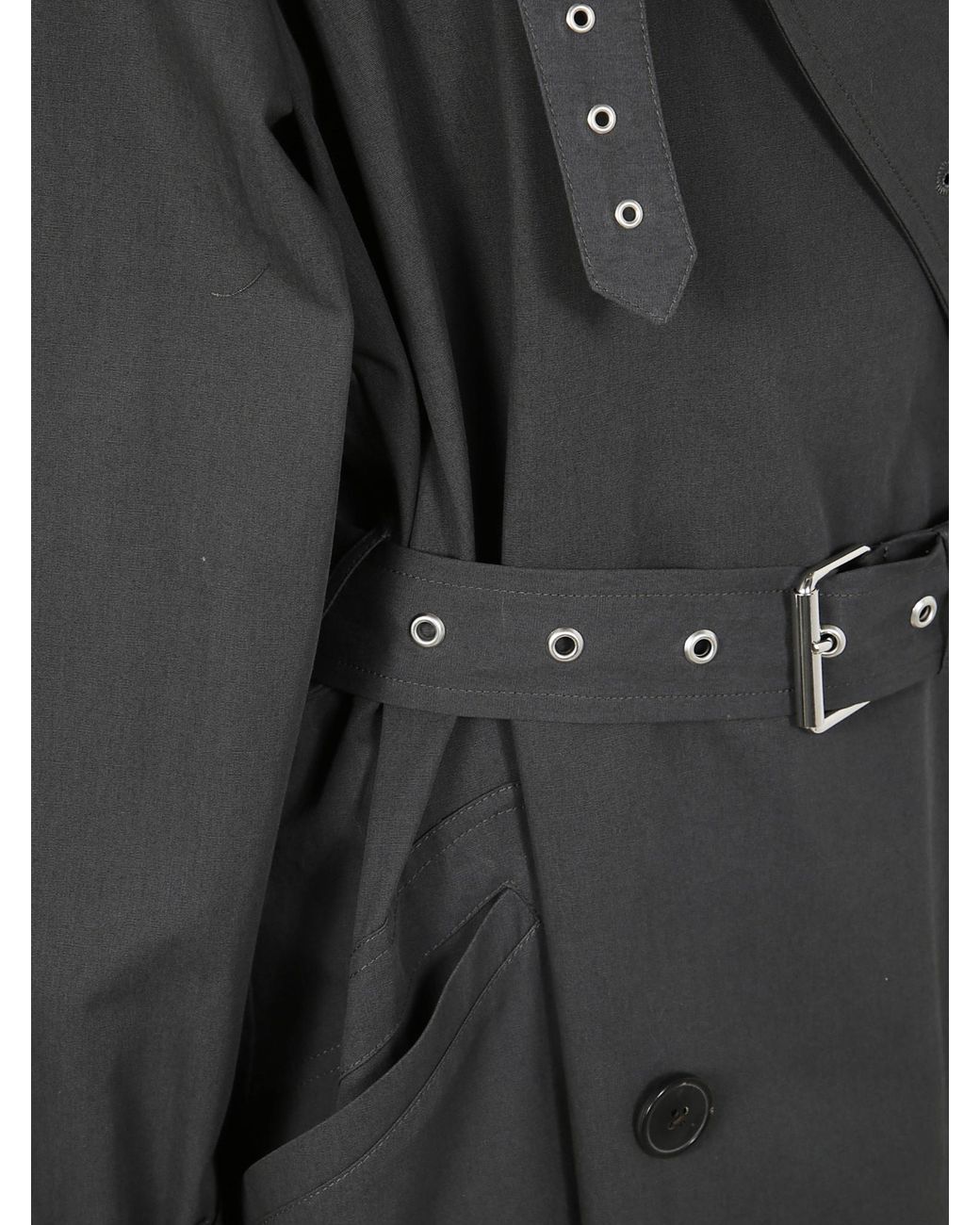 Dries Van Noten Black Belted Coat