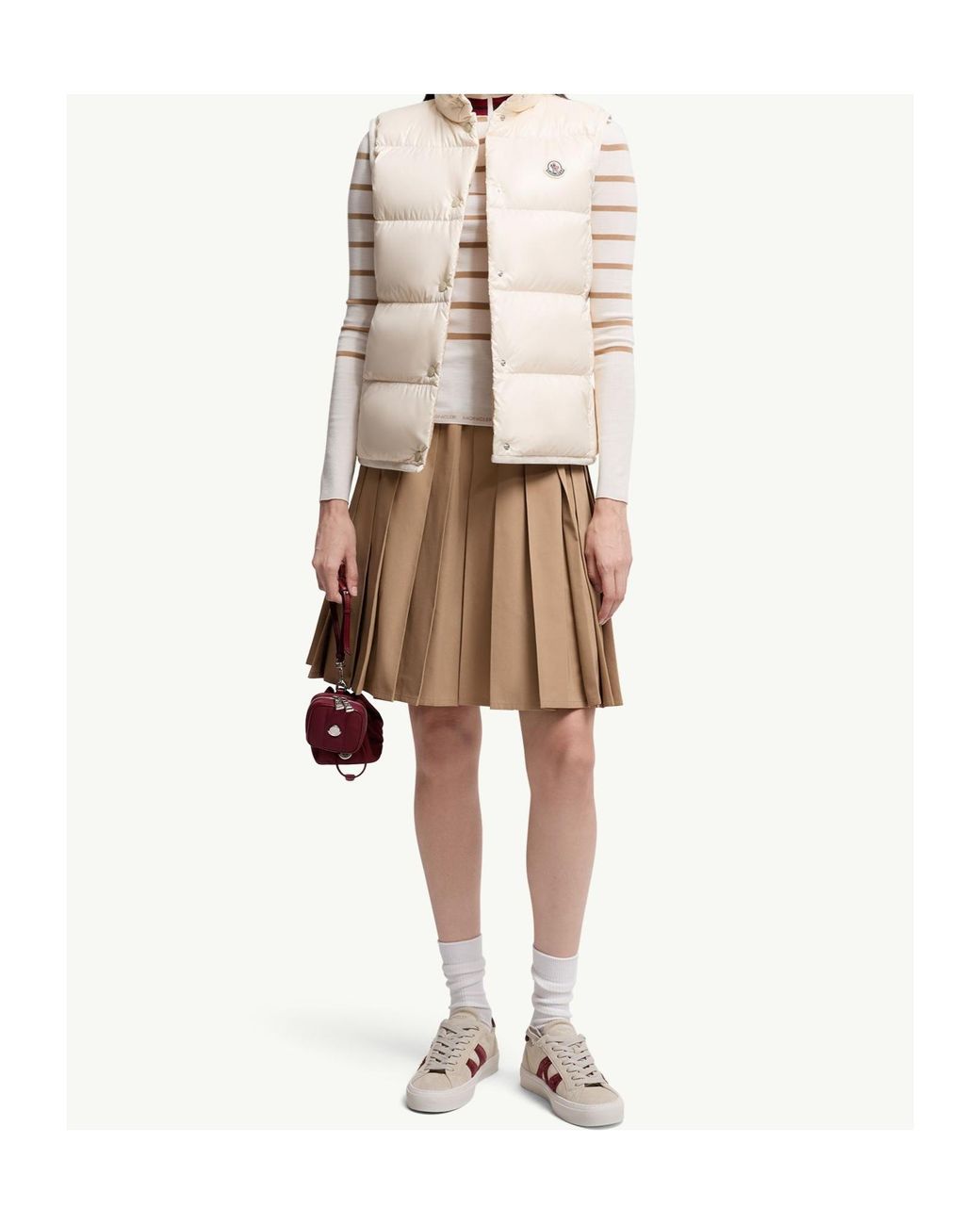 Moncler Natural Badia Down Gilet