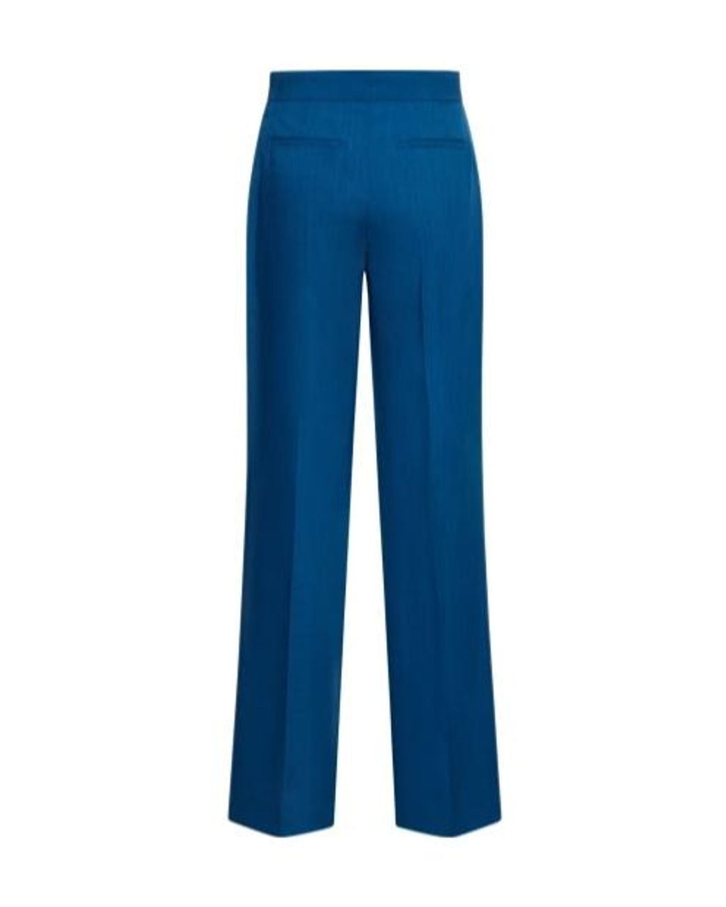 Tory Burch Blue Tailored Pendant Casual Pants