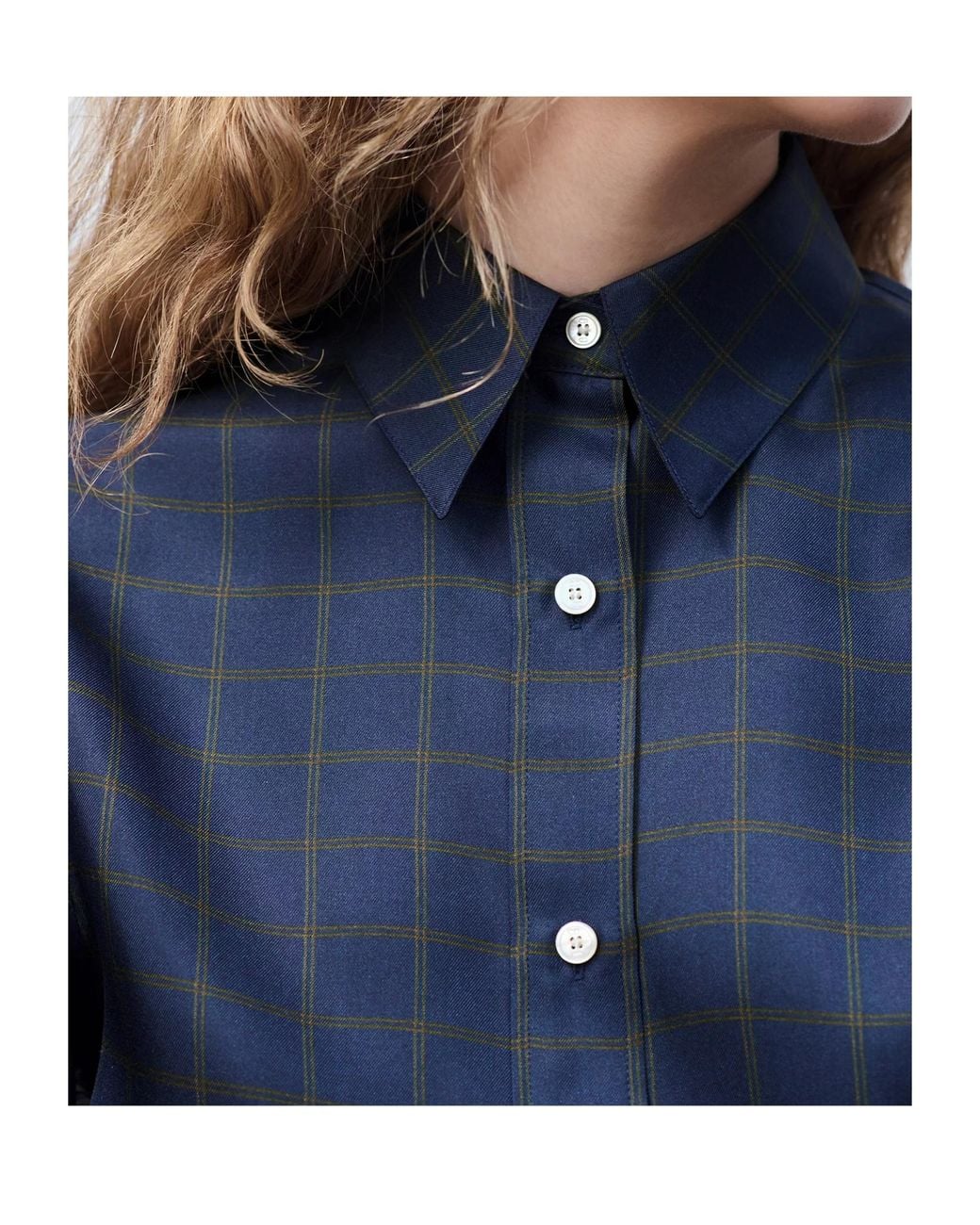 Dior Blue Blouse