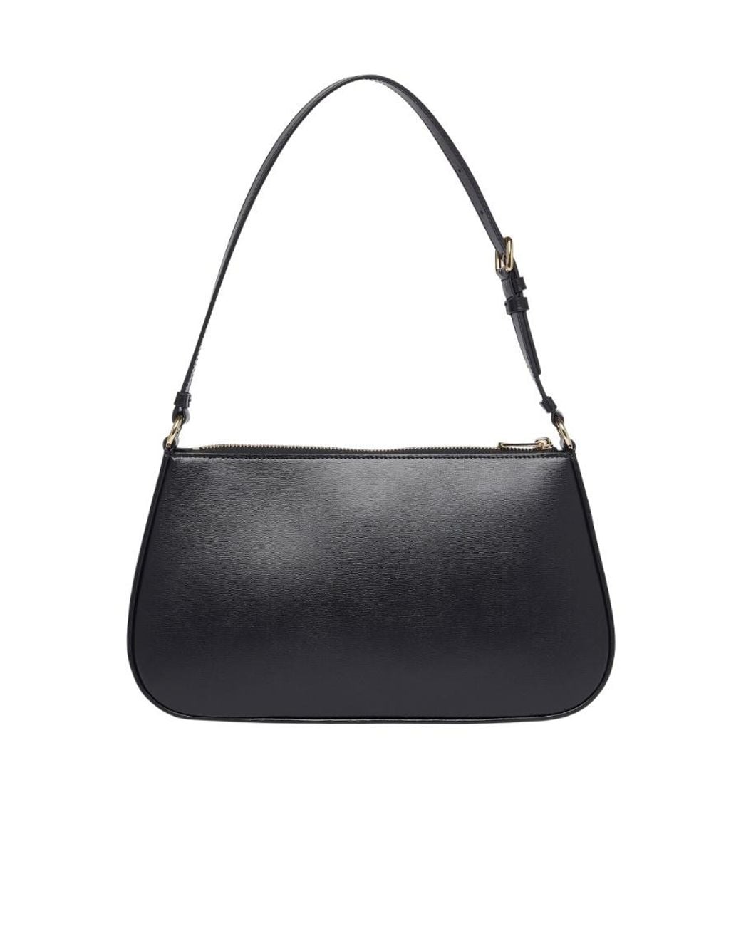 Ferragamo Black Vara Bow Shoulder Bag