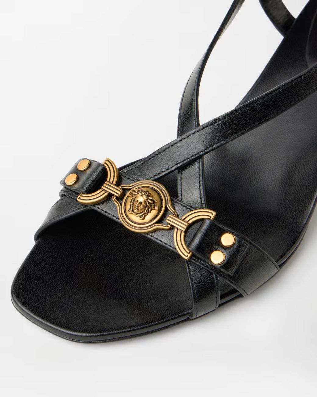 Versace Brown Marisa Heeled Sandals