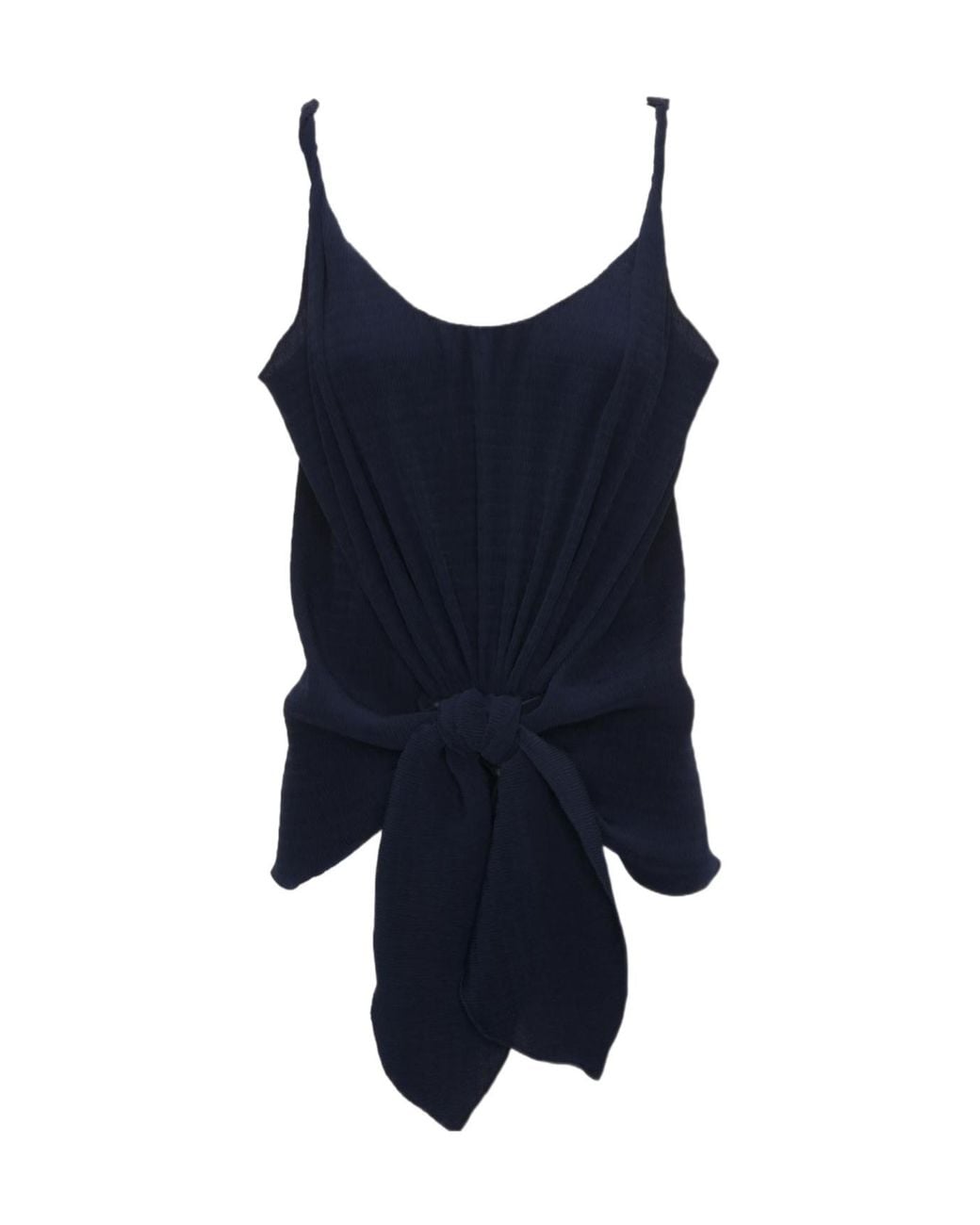 J.W. Anderson Blue Jw Anderson Knotted Strap Top