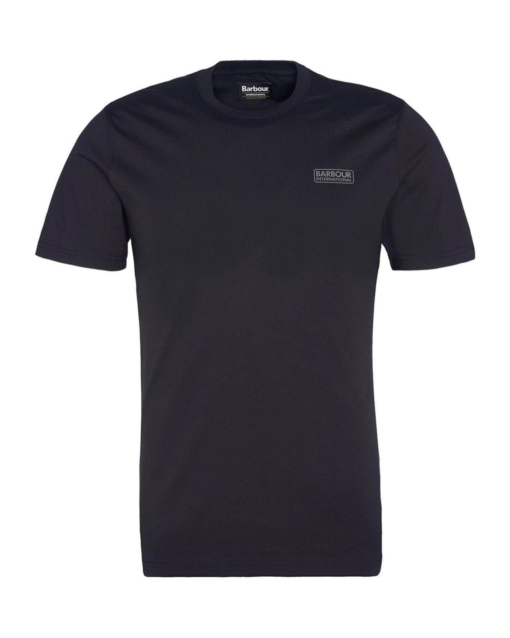 Barbour Purple Small Logo T-Shirt for men