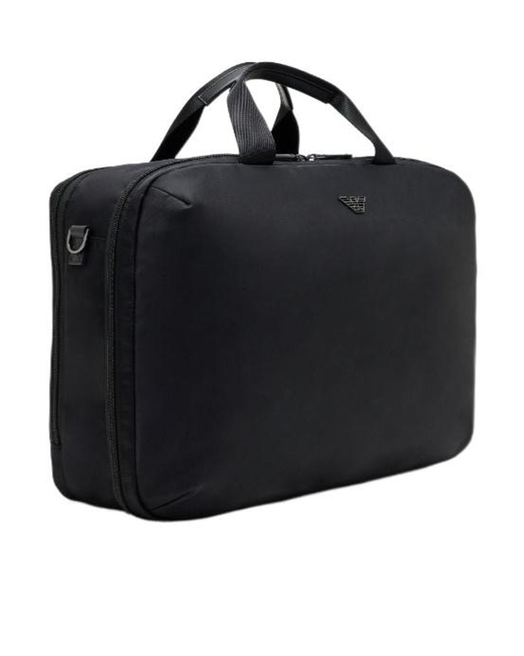 Emporio Armani Black Cabin Backpack for men