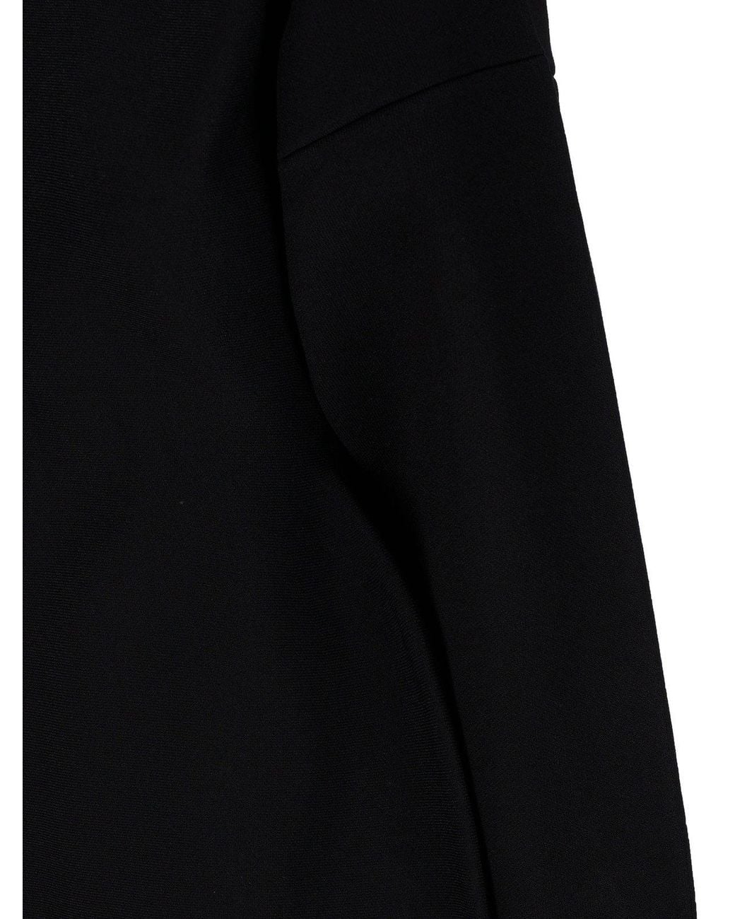 Balenciaga Black Mock-Neck Knitted Jumper