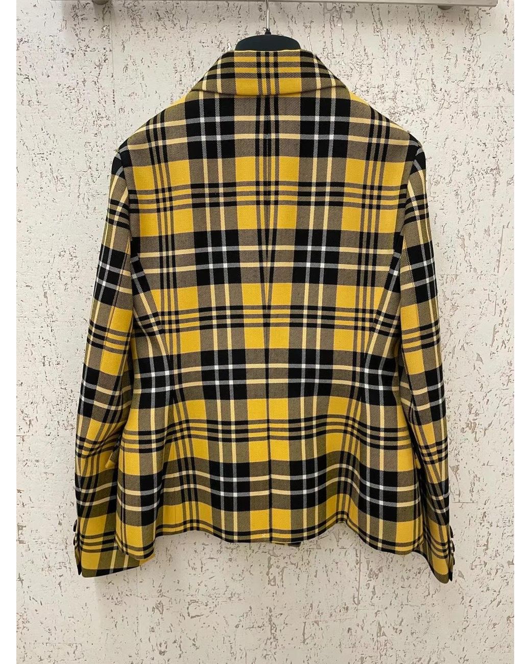 Dior Yellow Fitted Jacket