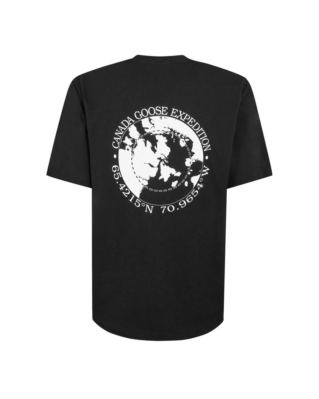 Canada Goose Black Printed T-Shirt for men