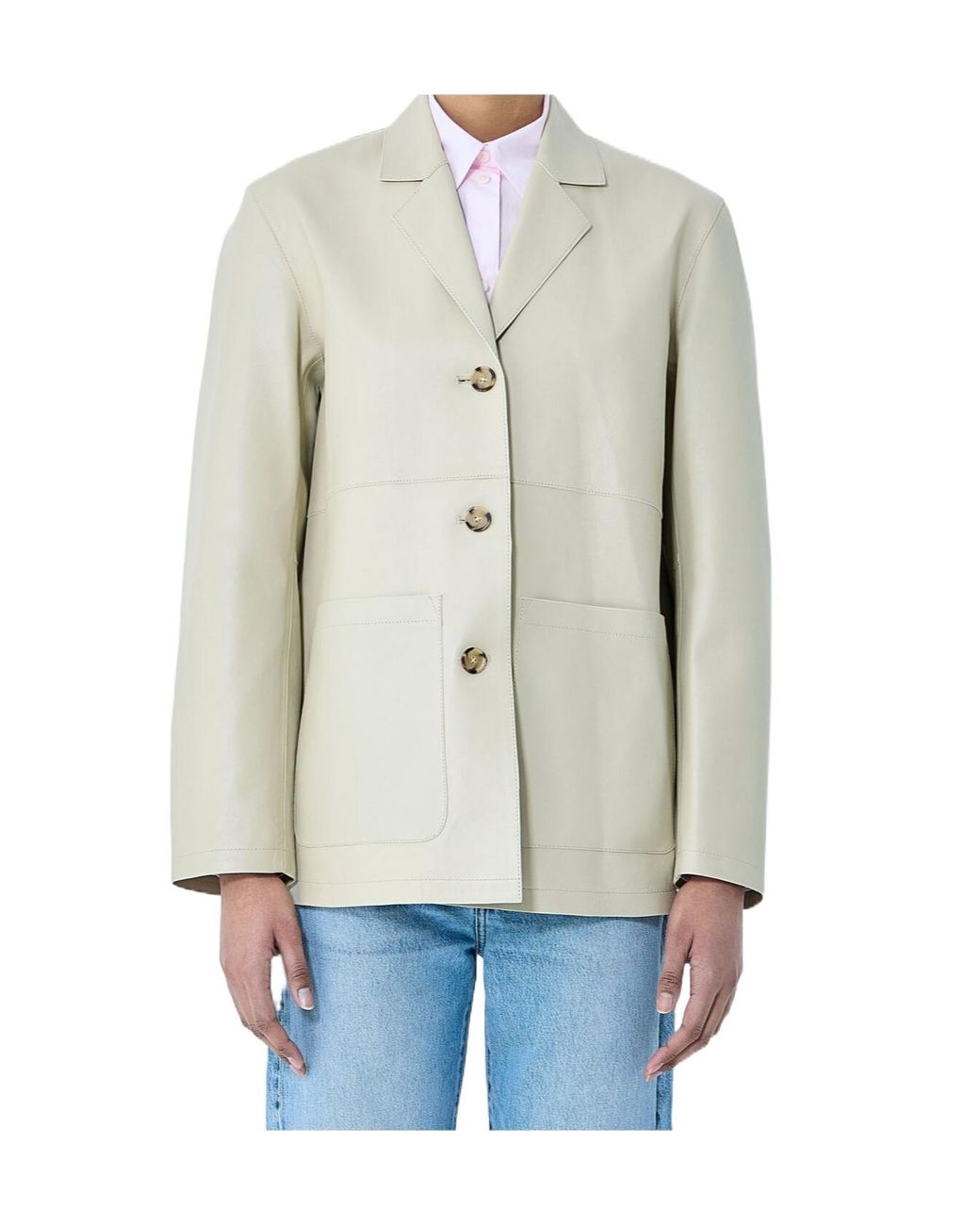 Totême Natural Totême Single Breasted Blazer