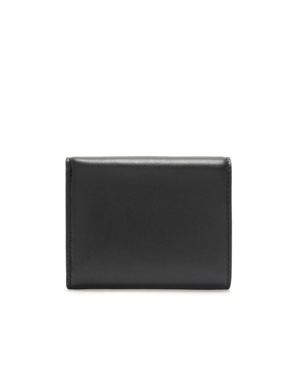 Loewe Black Puffer Anagram Trifold Wallet